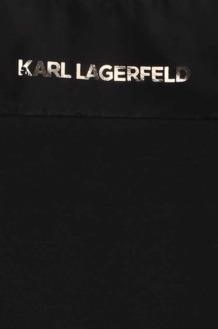 Karl Lagerfeld gyerek felső fekete, nyomott mintás, Z30226 termék 2. képe