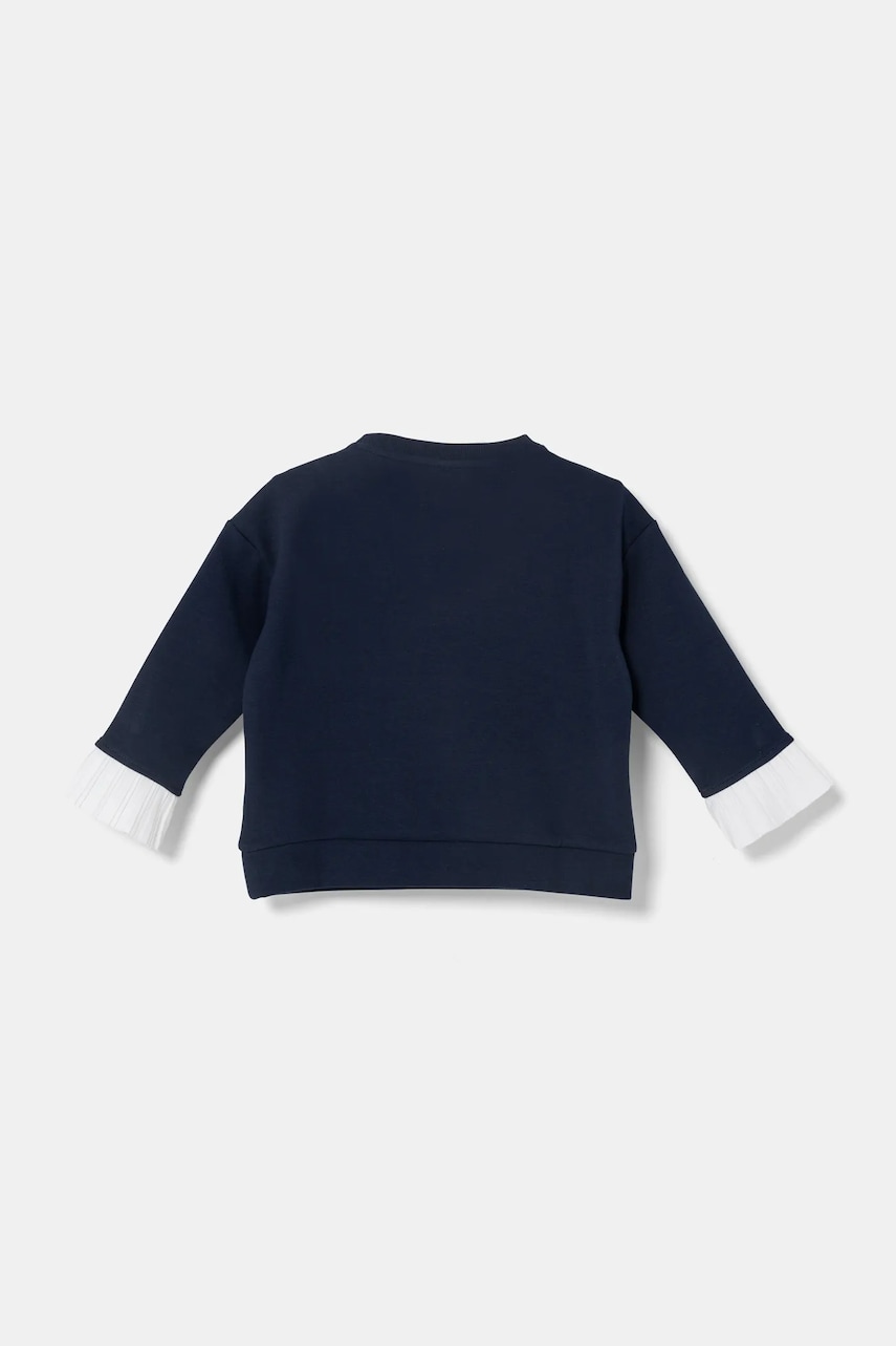 Детская кофта Lacoste цвет синий с аппликацией SJ2491 Детская кофта Lacoste цвет синий с аппликацией SJ2491