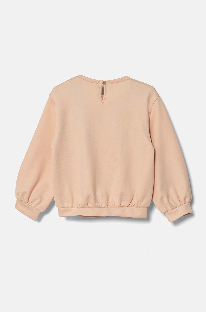 Детская кофта United Colors of Benetton цвет бежевый с принтом 34JZG10FQ