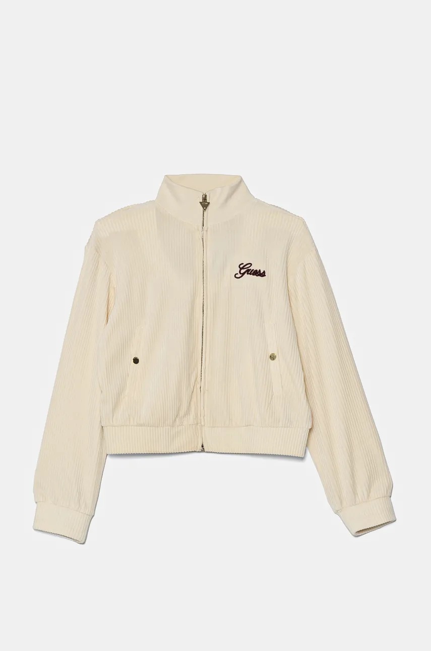 

Детски суичър Guess в бежово с апликация J4BQ21 KCH92, Бежов