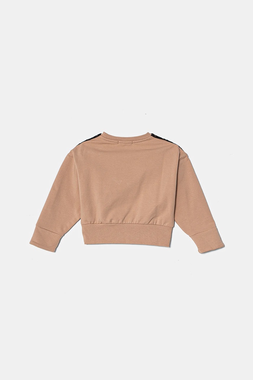 Детская кофта Pinko Up цвет оранжевый с аппликацией F4PIBGSW190
