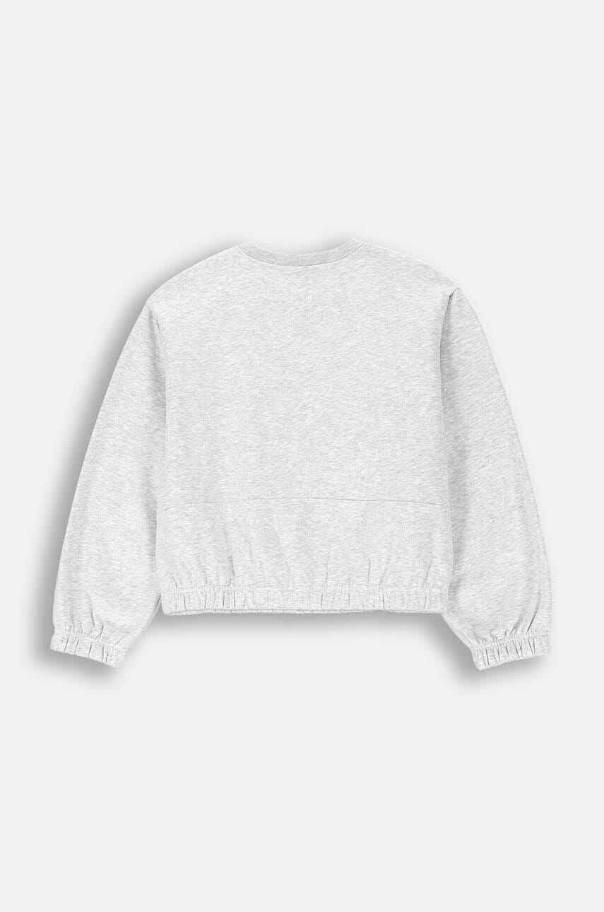 Детская кофта Coccodrillo цвет серый однотонная MYSTIC NATURE GIRL JUNIOR Детская кофта Coccodrillo цвет серый однотонная MYSTIC NATURE GIRL JUNIOR