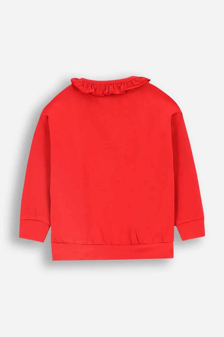 Кофта для немовлят Coccodrillo колір червоний з принтом ELEGANT BABY GIRL в Чернівцях Кофта для немовлят Coccodrillo колір червоний з принтом ELEGANT BABY GIRL в Чернівцях