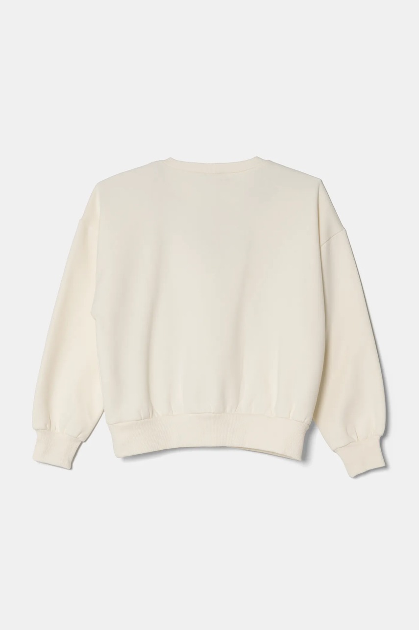 Детская кофта United Colors of Benetton цвет бежевый с принтом 3FE1C10OI