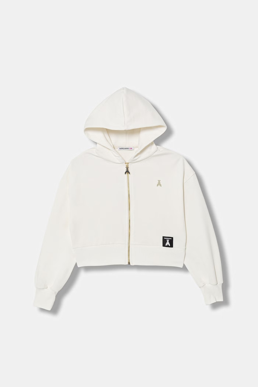 Patrizia Pepe hanorac de bumbac pentru copii J046