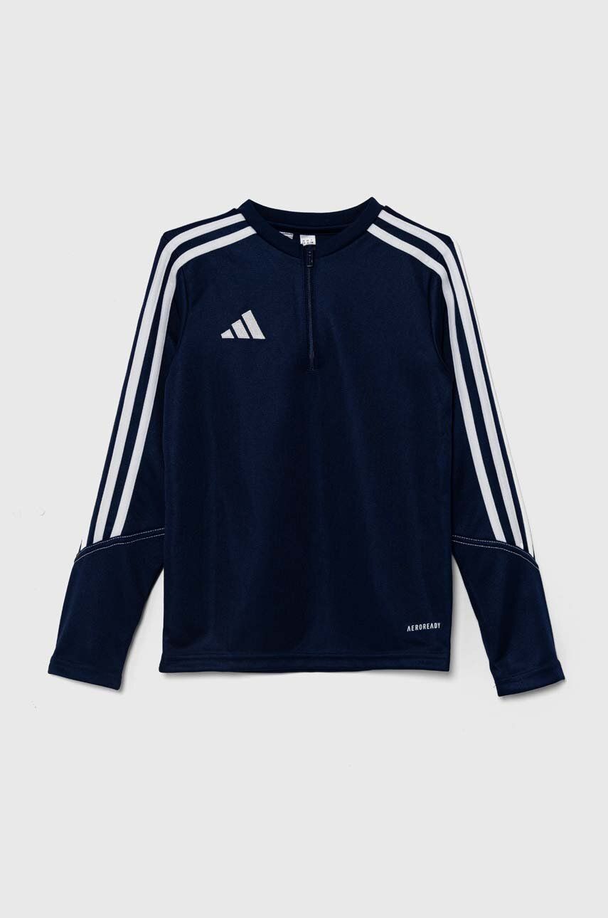 adidas Performance bluza copii TIRO23 CBTRTOPY culoarea albastru marin, cu imprimeu, HZ0178