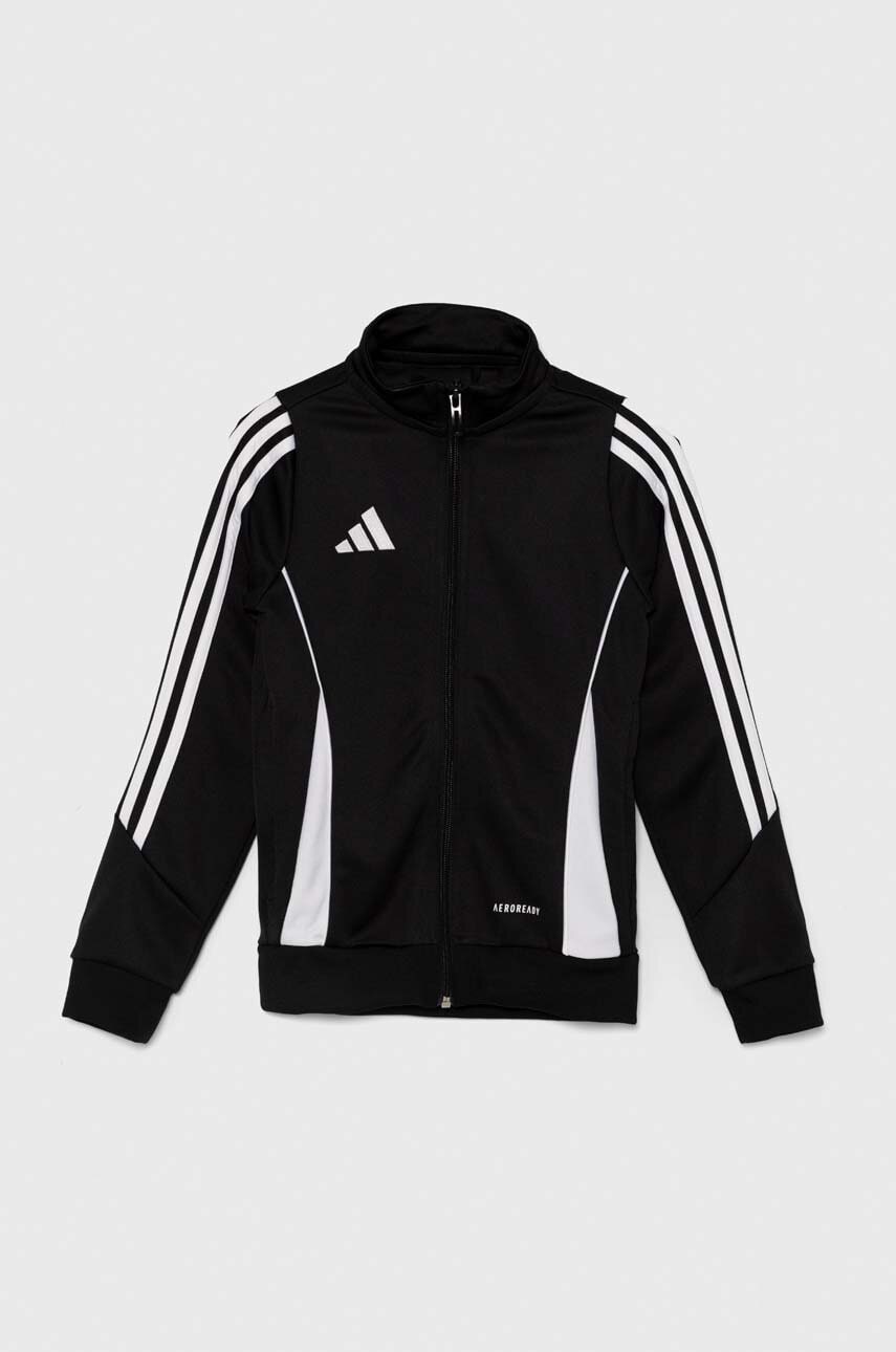 adidas Performance bluza copii TIRO24 TRJKTY culoarea negru, cu imprimeu, IJ9958