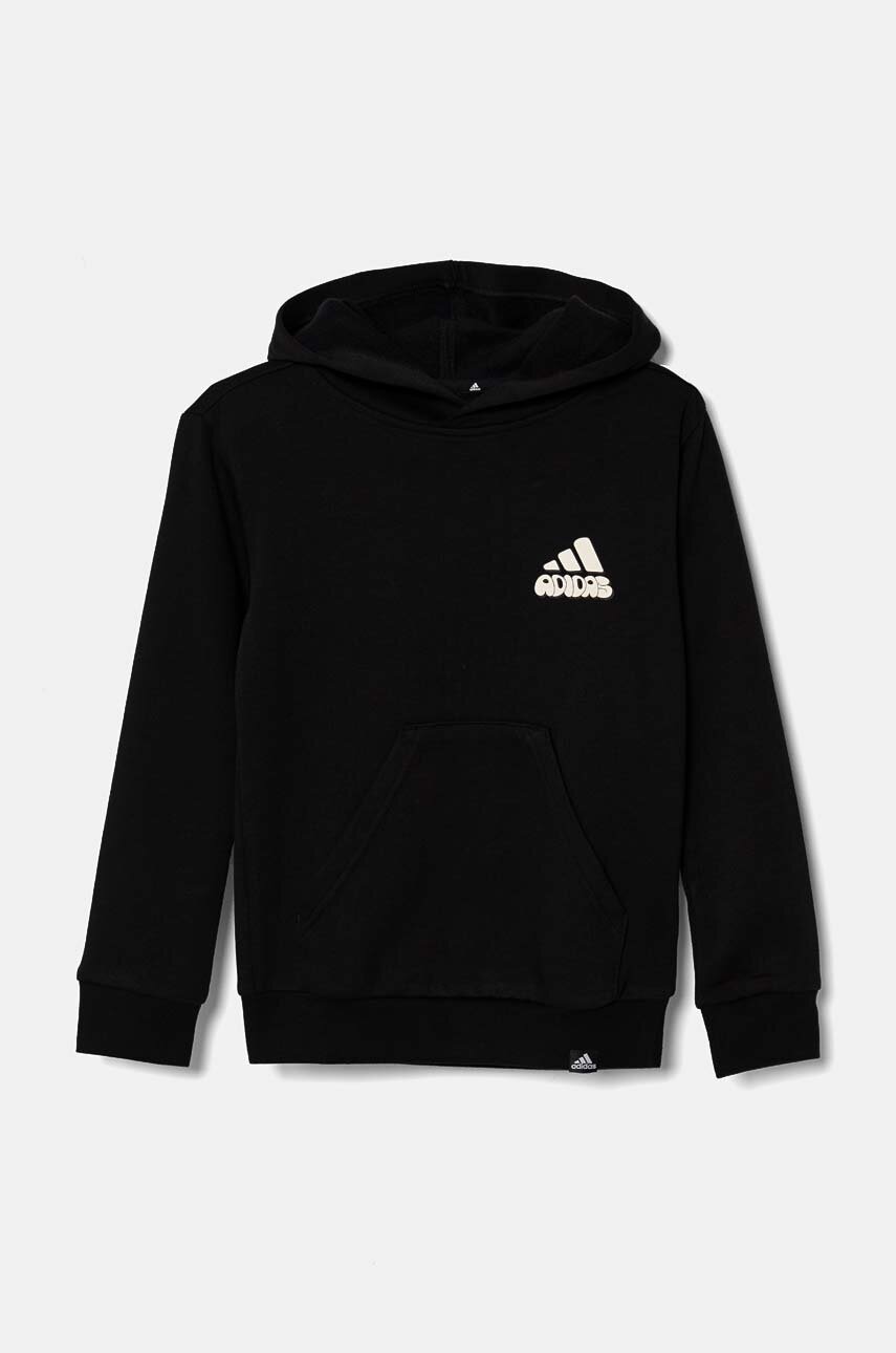 Детская кофта adidas DOODLE PACK HD цвет чёрный с капюшоном с принтом IZ0420 в Полтаве Детская кофта adidas DOODLE PACK HD цвет чёрный с капюшоном с принтом IZ0420 в Полтаве