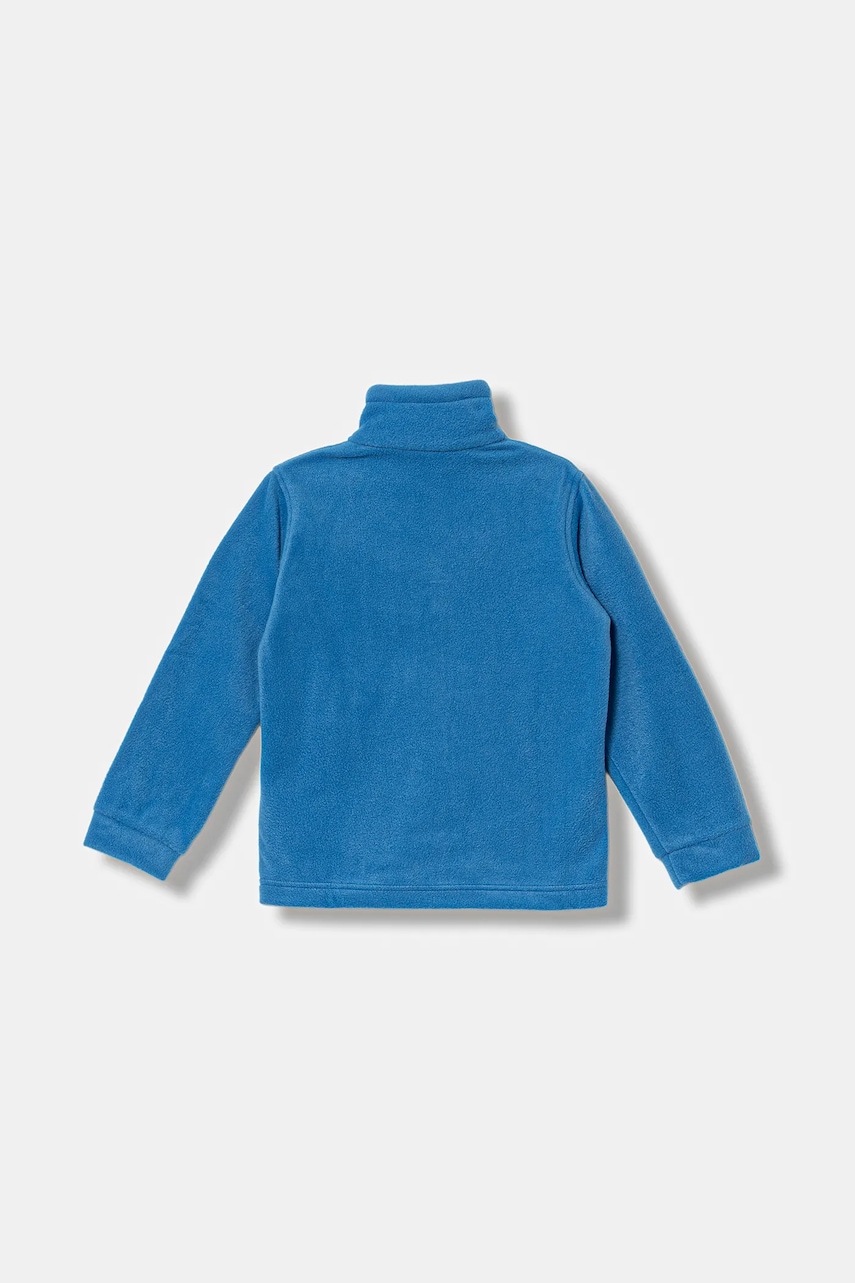 Детская куртка из флиса Columbia Steens Mt цвет синий однотонная 1510451 Детская куртка из флиса Columbia Steens Mt цвет синий однотонная 1510451