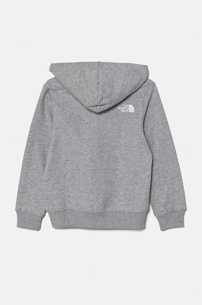 Дитяча кофта The North Face VARSITGRAPHIC RELAXED HOODIE колір сірий з капюшоном з принтом NF0A89HBDYX1 в Луцьку Дитяча кофта The North Face VARSITGRAPHIC RELAXED HOODIE колір сірий з капюшоном з принтом NF0A89HBDYX1 в Луцьку