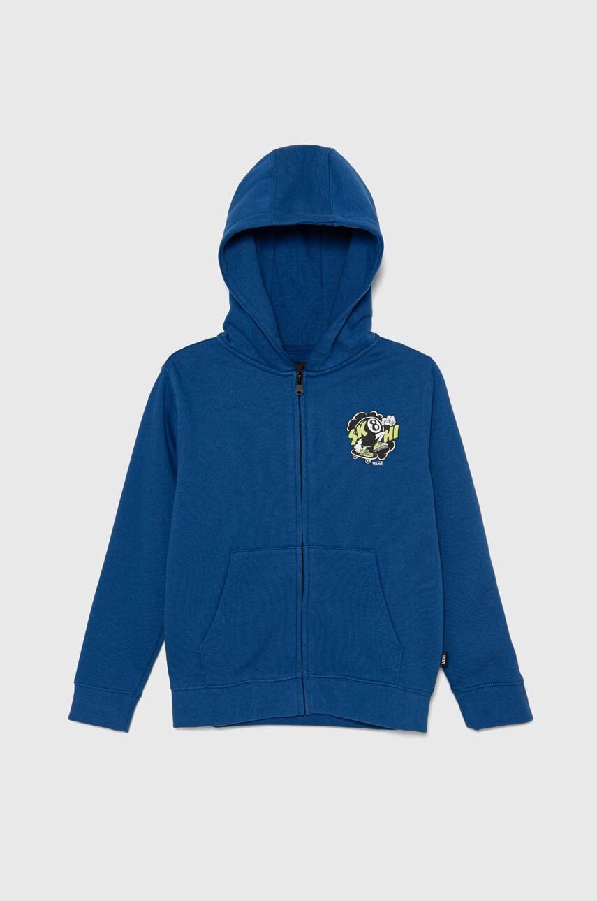 Vans bluza KD SK8 Hi Ball FZ cu glugă, cu imprimeu, VN000JRM7WM1