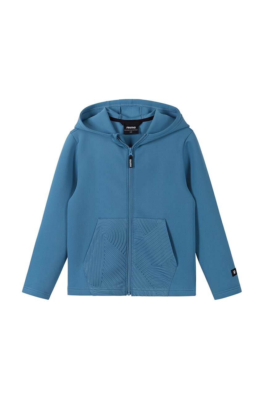 Reima bluza copii Vetska cu gluga, neted, 5200385A