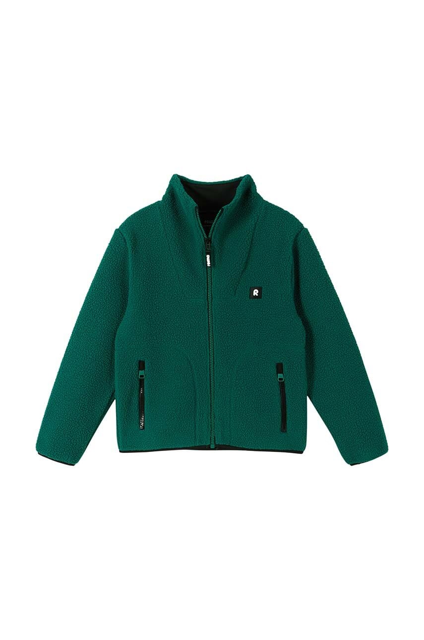 Reima bluza copii Turkki culoarea verde, neted, 5200007A Reima bluza copii Turkki culoarea verde, neted, 5200007A