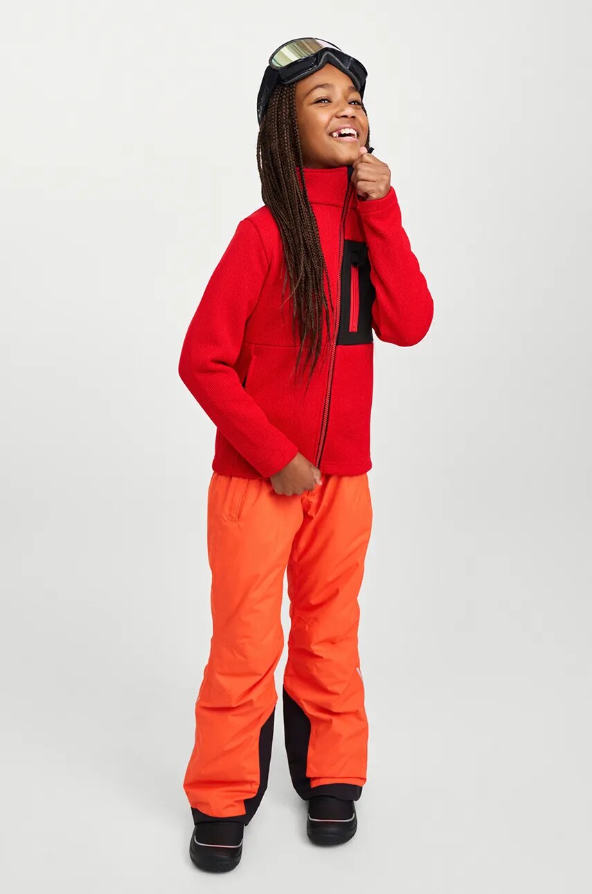 Reima bluza copii Meininki culoarea rosu, neted, 5200389A