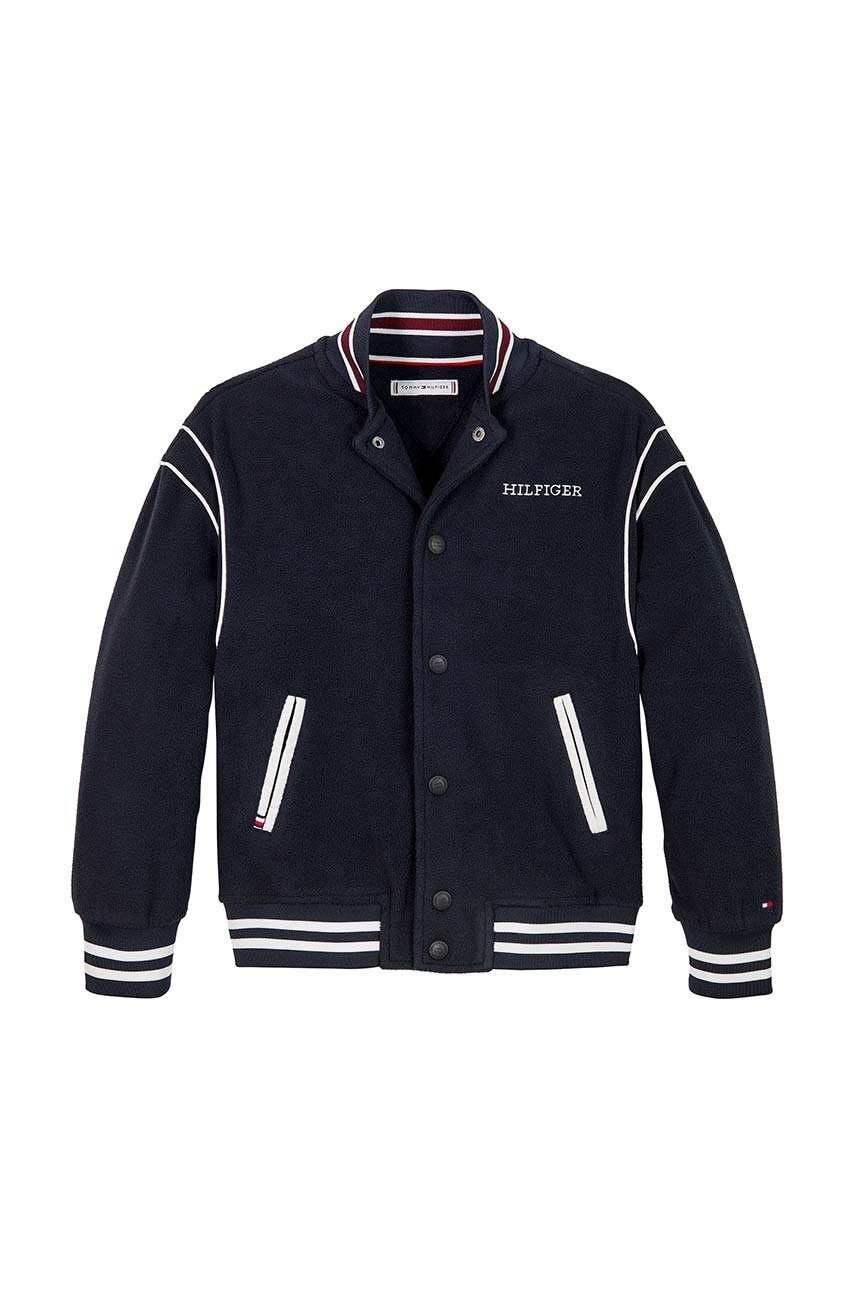Детская кофта Tommy Hilfiger цвет синий узор KS0KS00603