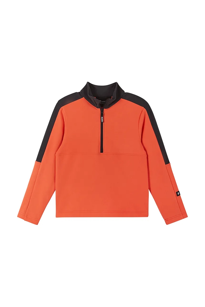 Reima bluza copii Laduille culoarea portocaliu, neted, 5200393A
