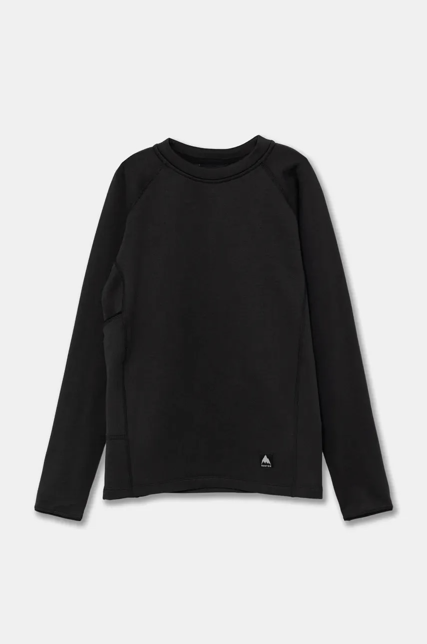 Burton bluza copii STOCKRUN culoarea negru, neted, 238361 Burton bluza copii STOCKRUN culoarea negru, neted, 238361