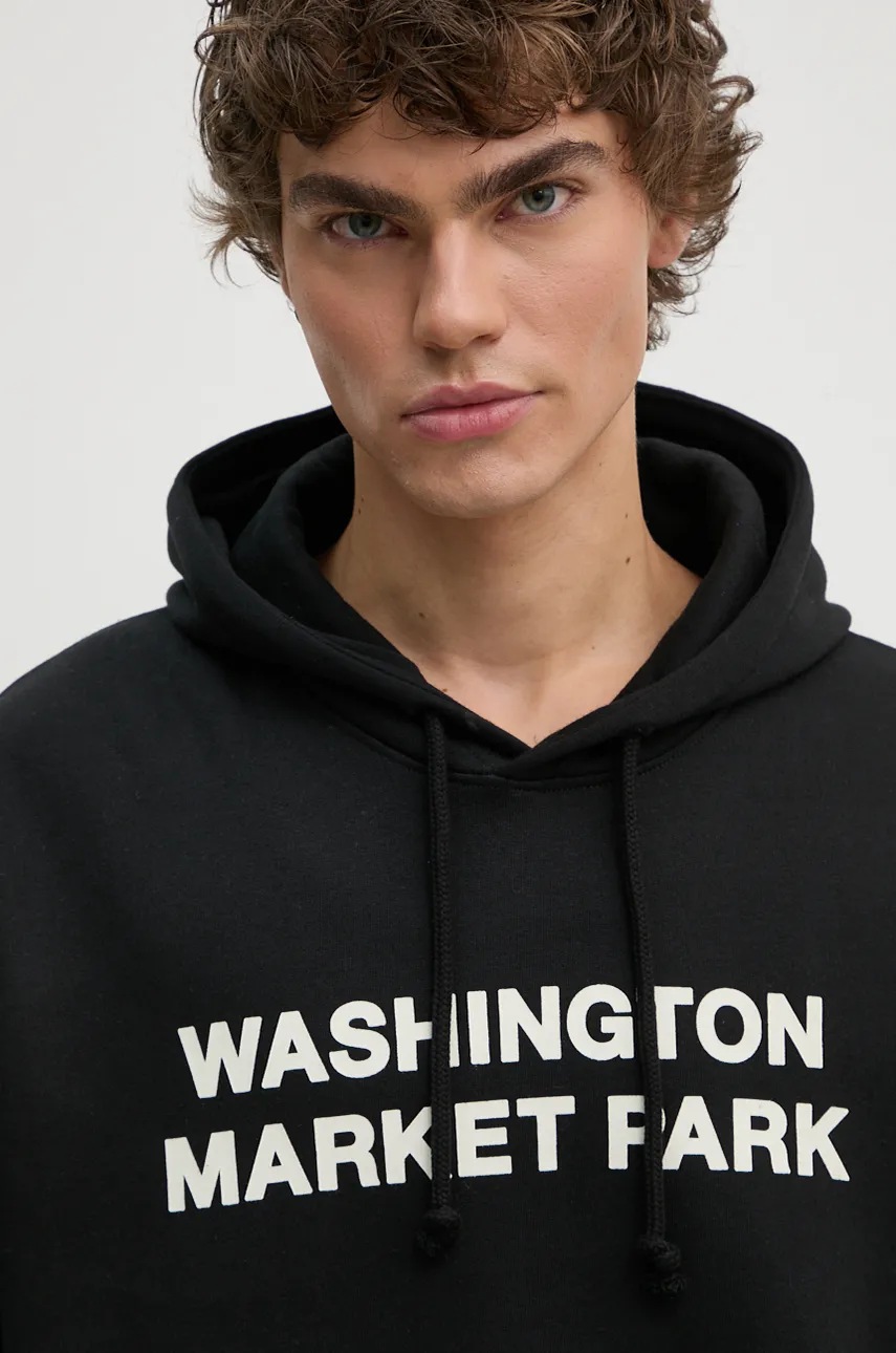 Μπλούζα Les Deux χρώμα: μαύρο, με κουκούλα, LDM202036 φωτογραφία