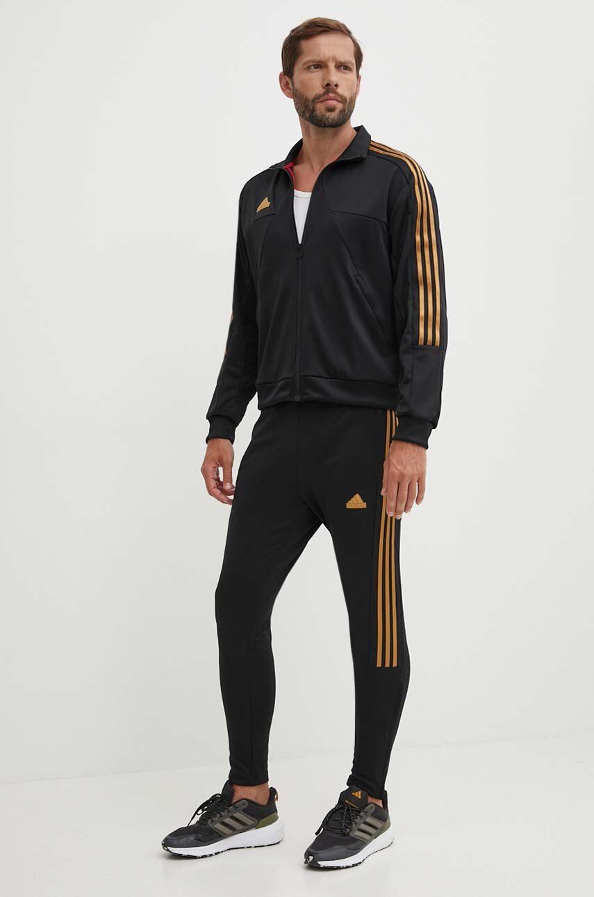 Pulover Adidas Tiro Moški, črna Barva, IW8866