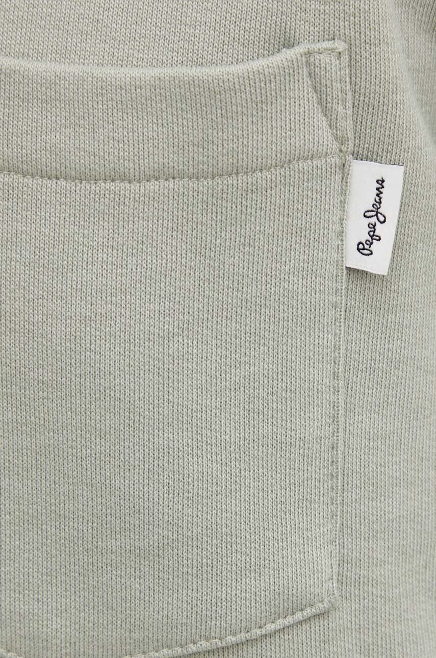 Μπλούζα Pepe Jeans MANS CREW χρώμα: πράσινο, PM582696 φωτογραφία