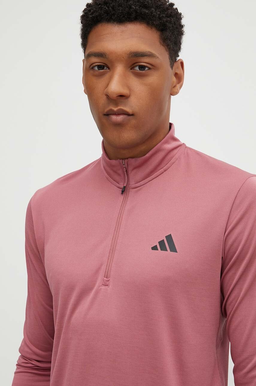Φούτερ προπόνησης adidas Performance Train Essentials χρώμα: ροζ, IW3394 φωτογραφία