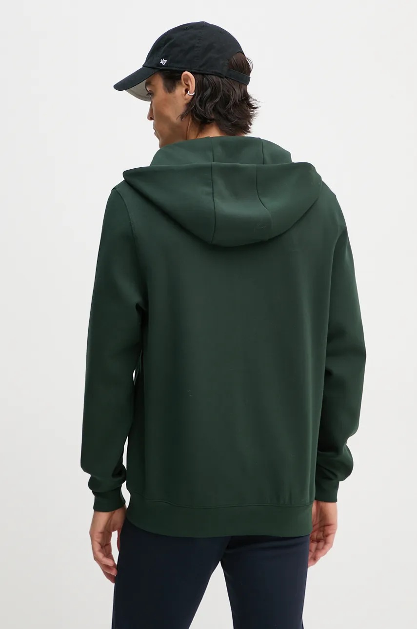 Кофта PS Paul Smith чоловіча колір зелений з капюшоном однотонна M2R.098Z.N22194 