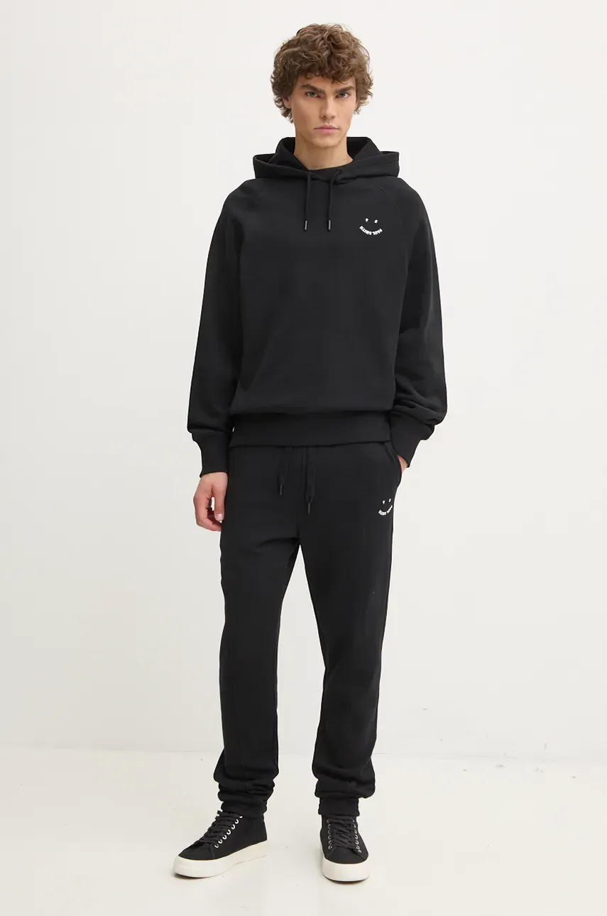 Кофта PS Paul Smith мужская цвет чёрный с капюшоном однотонная M2R.960XE.N22126 Кофта PS Paul Smith мужская цвет чёрный с капюшоном однотонная M2R.960XE.N22126
