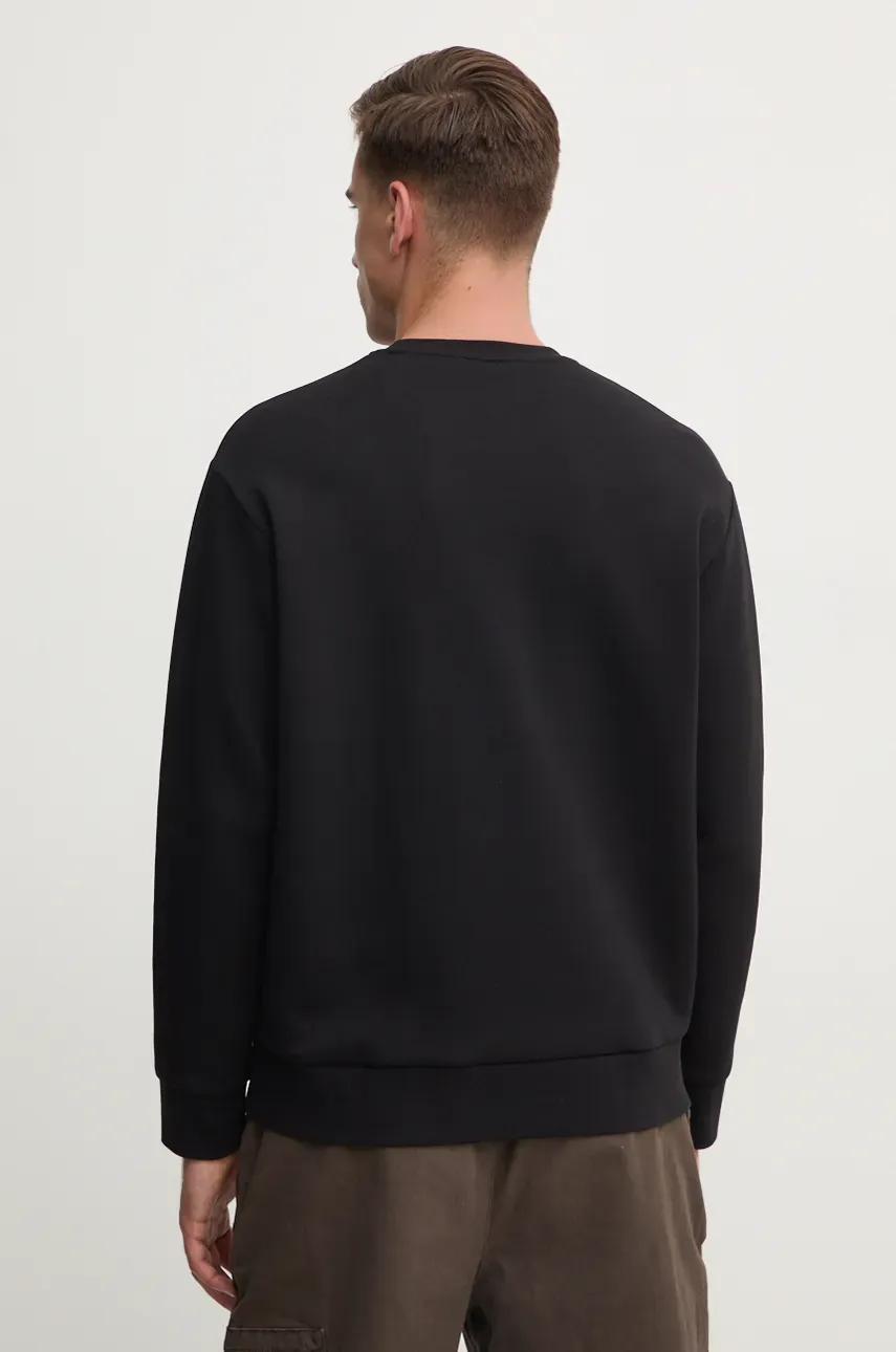 Кофта Armani Exchange мужская цвет чёрный с принтом XM000082 AF10818 Кофта Armani Exchange мужская цвет чёрный с принтом XM000082 AF10818