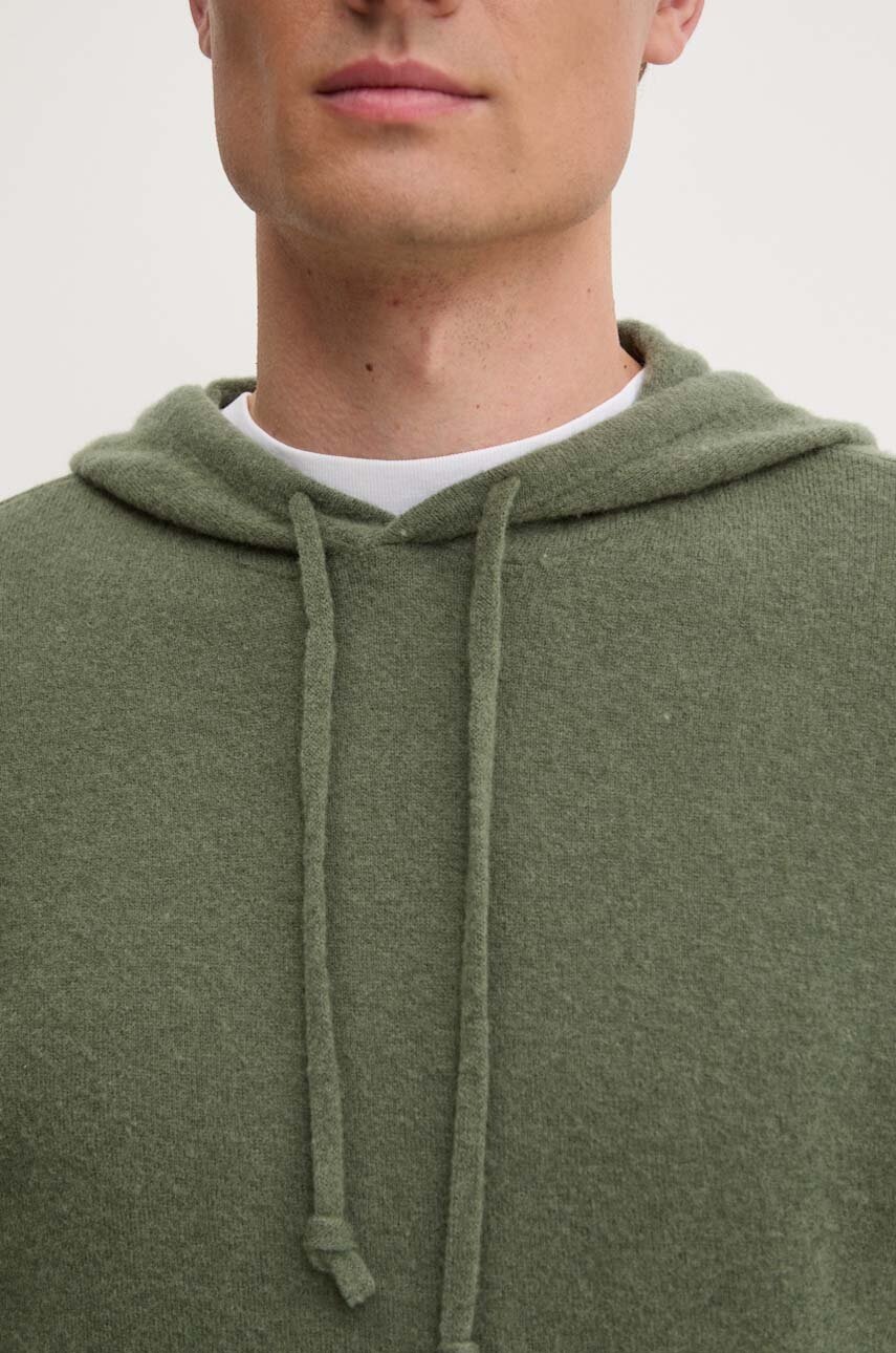 Μάλλινο πουλόβερ American Vintage χρώμα: πράσινο, MRAX18BH24 φωτογραφία