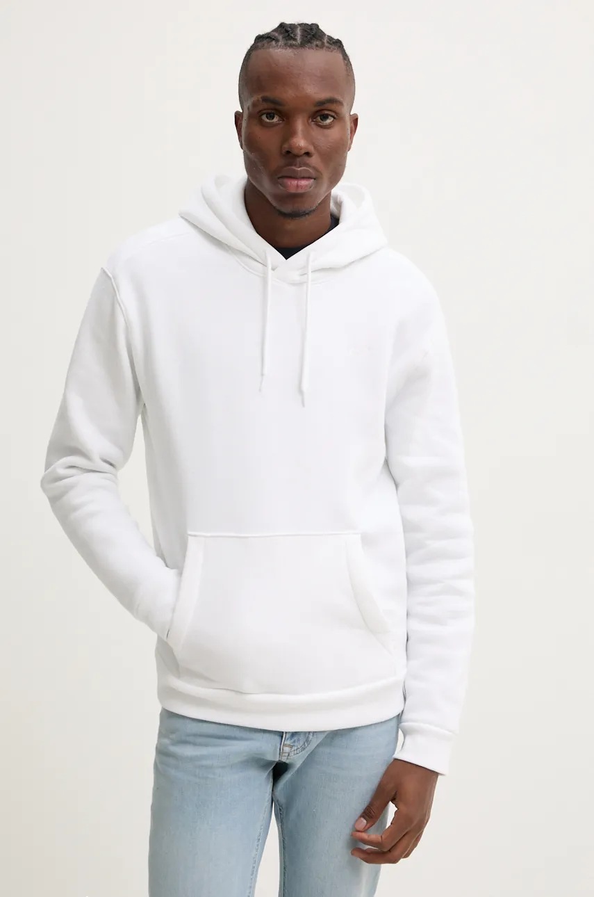 

Суичър Hollister Co. в бяло с качулка с изчистен дизайн KI322-4143, Бял