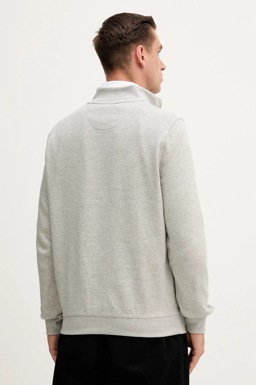 Βαμβακερή μπλούζα Barbour χρώμα: πράσινο, MOL0642 φωτογραφία