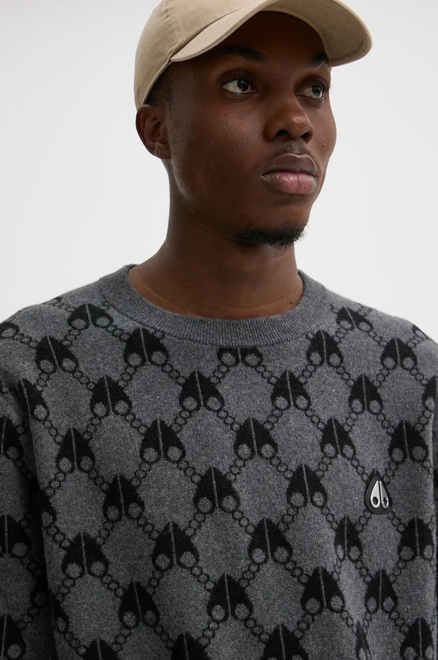 Μάλλινο πουλόβερ MOOSE KNUCKLES φωτογραφία