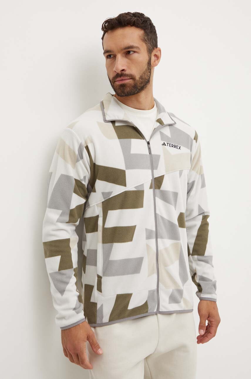 

Спортен суичър adidas TERREX Multi в бяло с десен IX7719, Бял