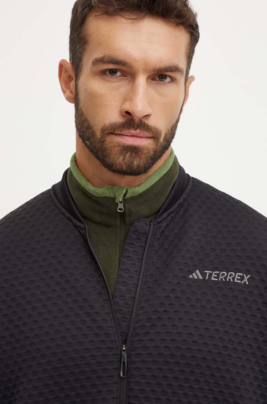 Αθλητική μπλούζα adidas TERREX Xploric χρώμα: μαύρο, JD6645 φωτογραφία