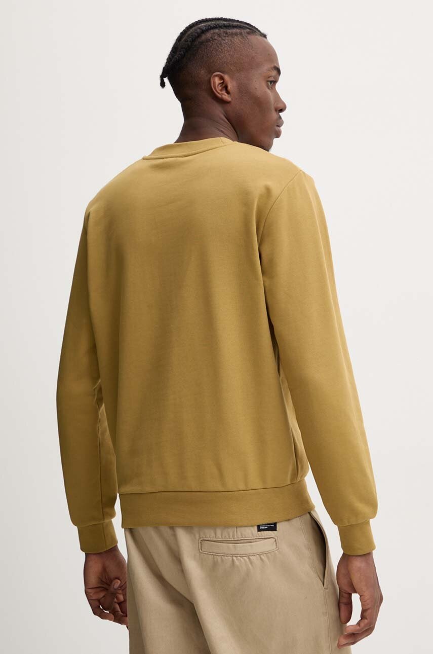 Βαμβακερή μπλούζα A.P.C. sweat standard grand vpc GOTS χρώμα: πράσινο, COHBN.M27907 φωτογραφία