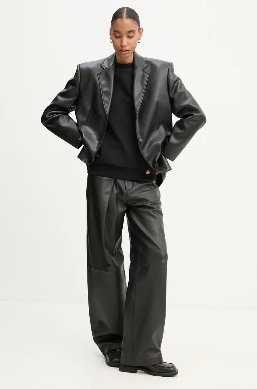 Кофта A.P.C. standard rue madame GOTS цвет чёрный с аппликацией COHBV.M27913 Кофта A.P.C. standard rue madame GOTS цвет чёрный с аппликацией COHBV.M27913