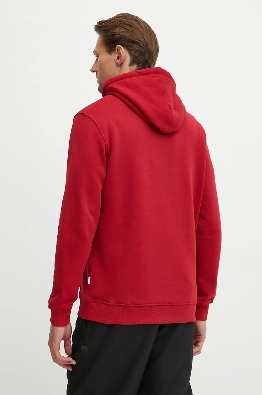 Βαμβακερή μπλούζα Pepe Jeans SOMERS HOODIE χρώμα: κόκκινο, με κουκούλα, PM582728 φωτογραφία