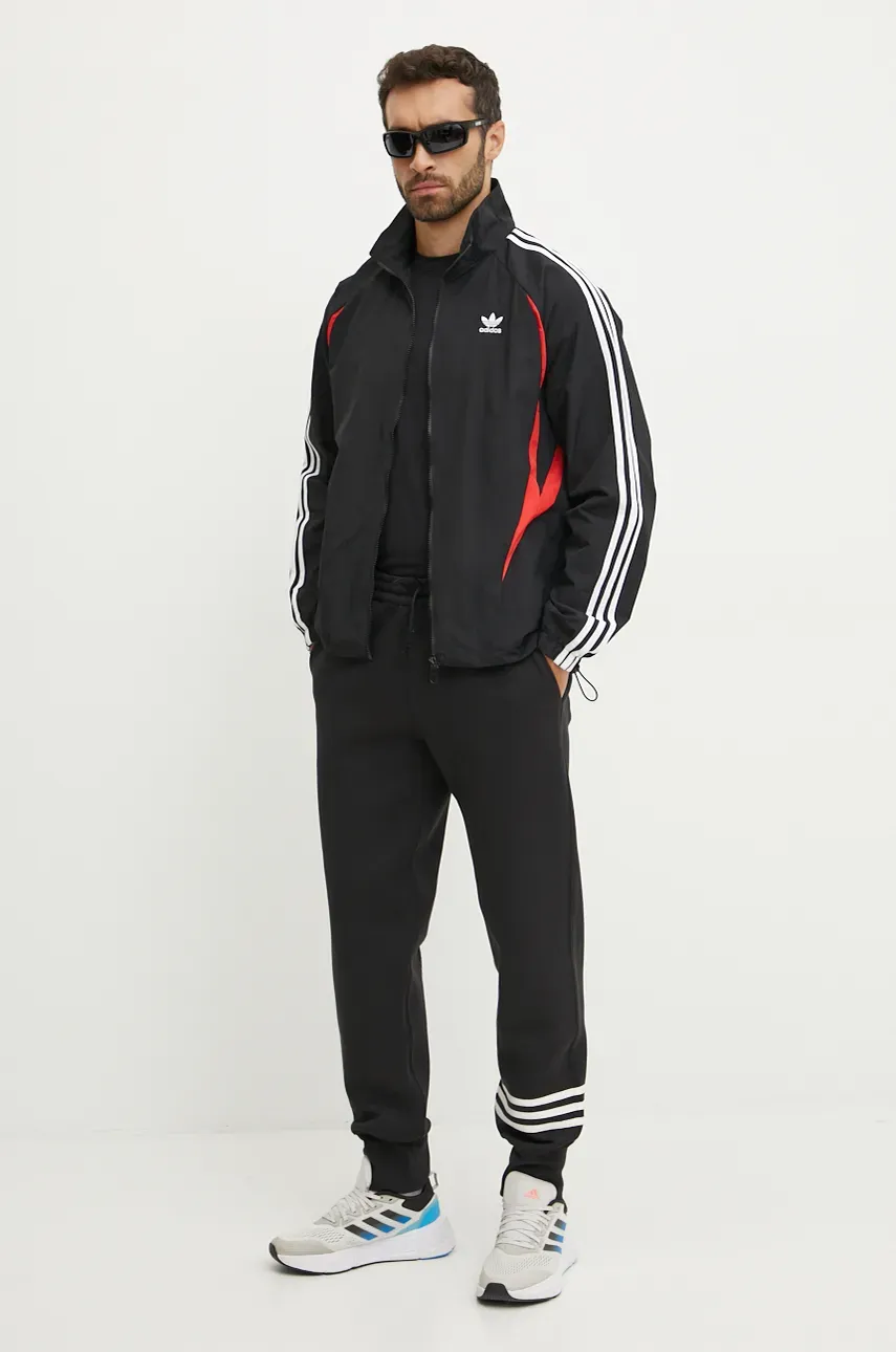 Куртка adidas Originals мужская цвет чёрный переходная IY2092 Куртка adidas Originals мужская цвет чёрный переходная IY2092