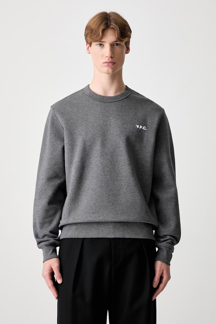 A.P.C. Boxy Petit Vpc bluza oversize bawełniana męska