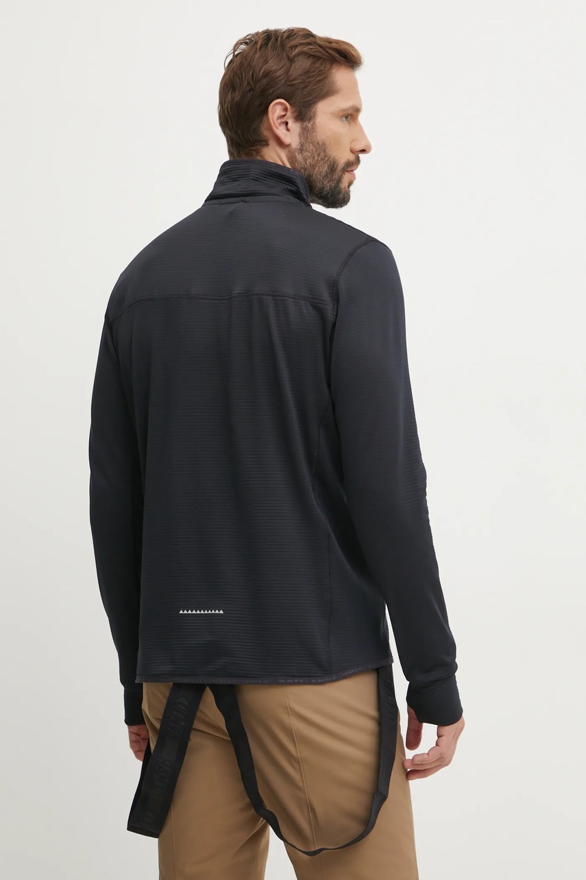 Quiksilver sportos pulóver Steep Point fekete, sima, EQYFT04567 termék 2. képe