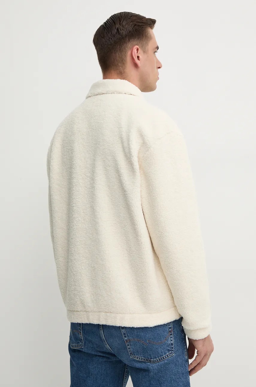 Куртка BOSS чоловіча колір бежевий перехідна oversize 50523920 