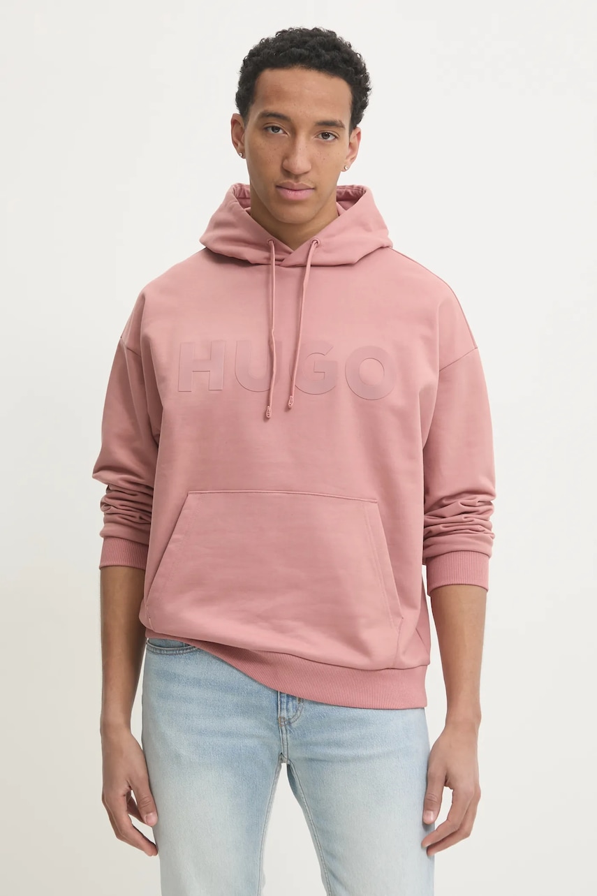 Ανδρικά φούτερ & hoodies hugo σε πορτοκαλι