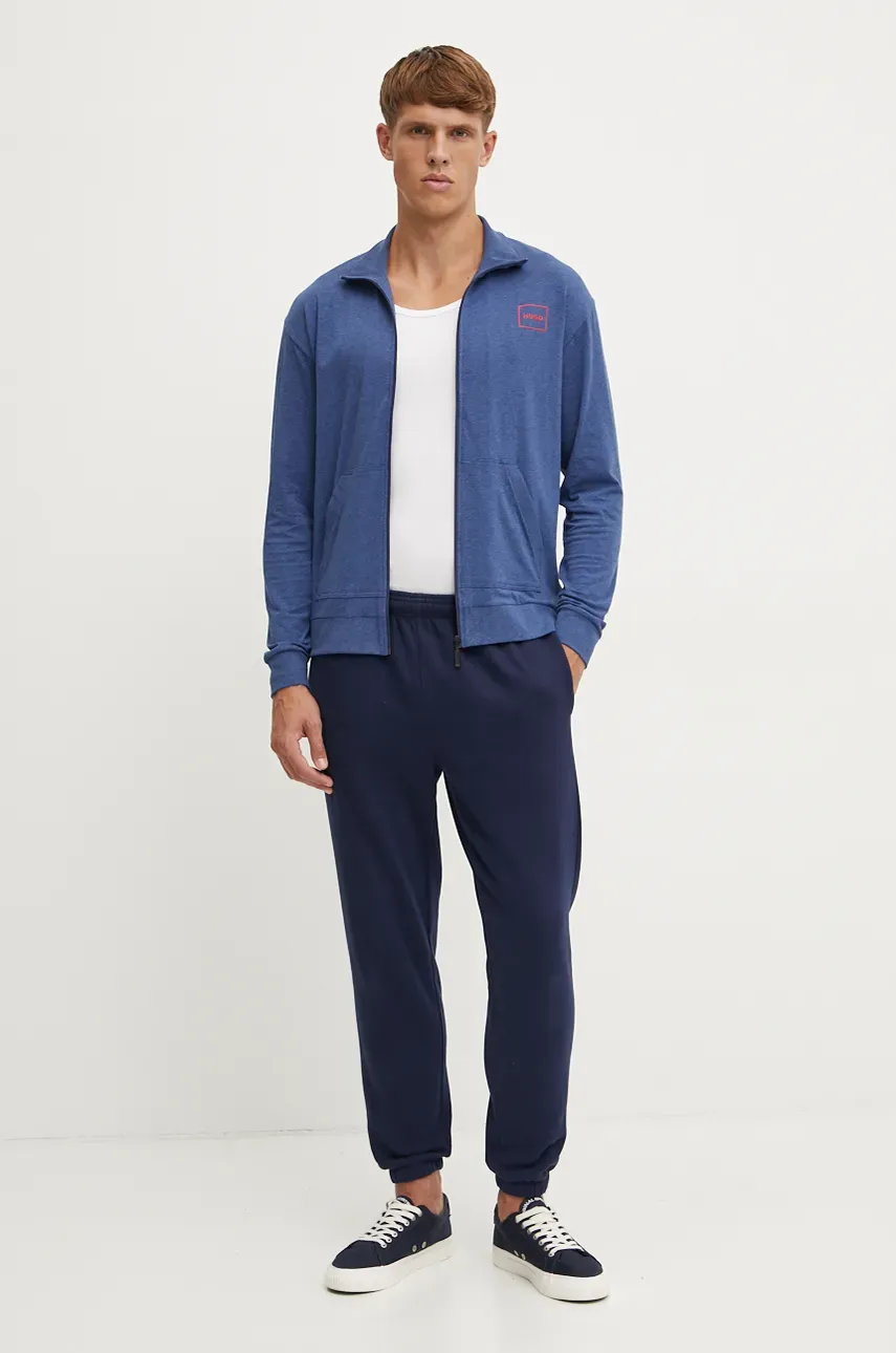 Кофта HUGO мужская  однотонная 50525245 Кофта HUGO мужская  однотонная 50525245