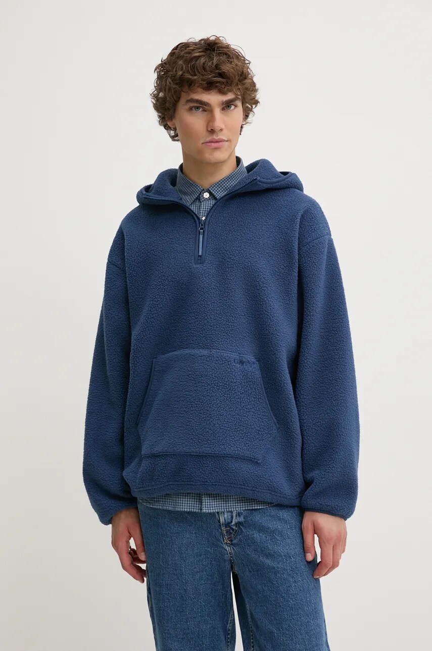 Levi's hanorac fleece cu gluga, neted, A8611