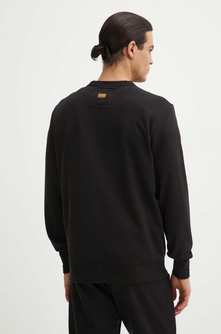 Μπλούζα G-Star χρώμα: μαύρο, D25121-D566 φωτογραφία