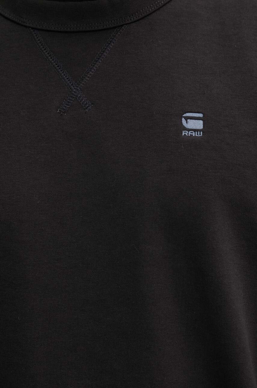 Μπλούζα G-Star χρώμα: μαύρο, D25121-D566 φωτογραφία