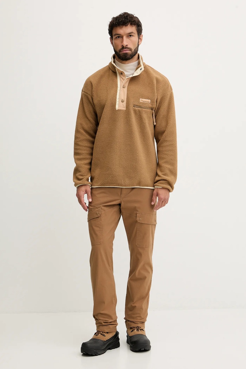 Спортивная кофта Columbia Helvetia II цвет чёрный с аппликацией 2090891