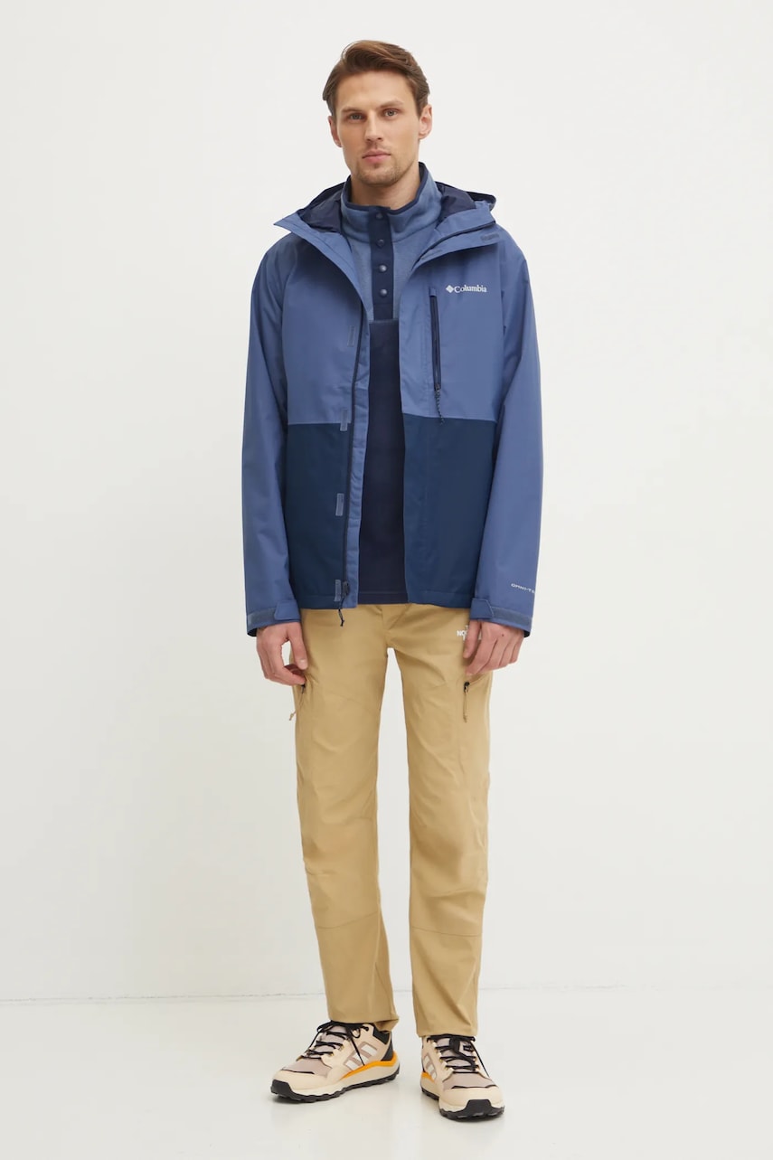 Спортивная кофта Columbia Steens Mountain Half Snap цвет чёрный узор 2097721 Спортивная кофта Columbia Steens Mountain Half Snap цвет чёрный узор 2097721