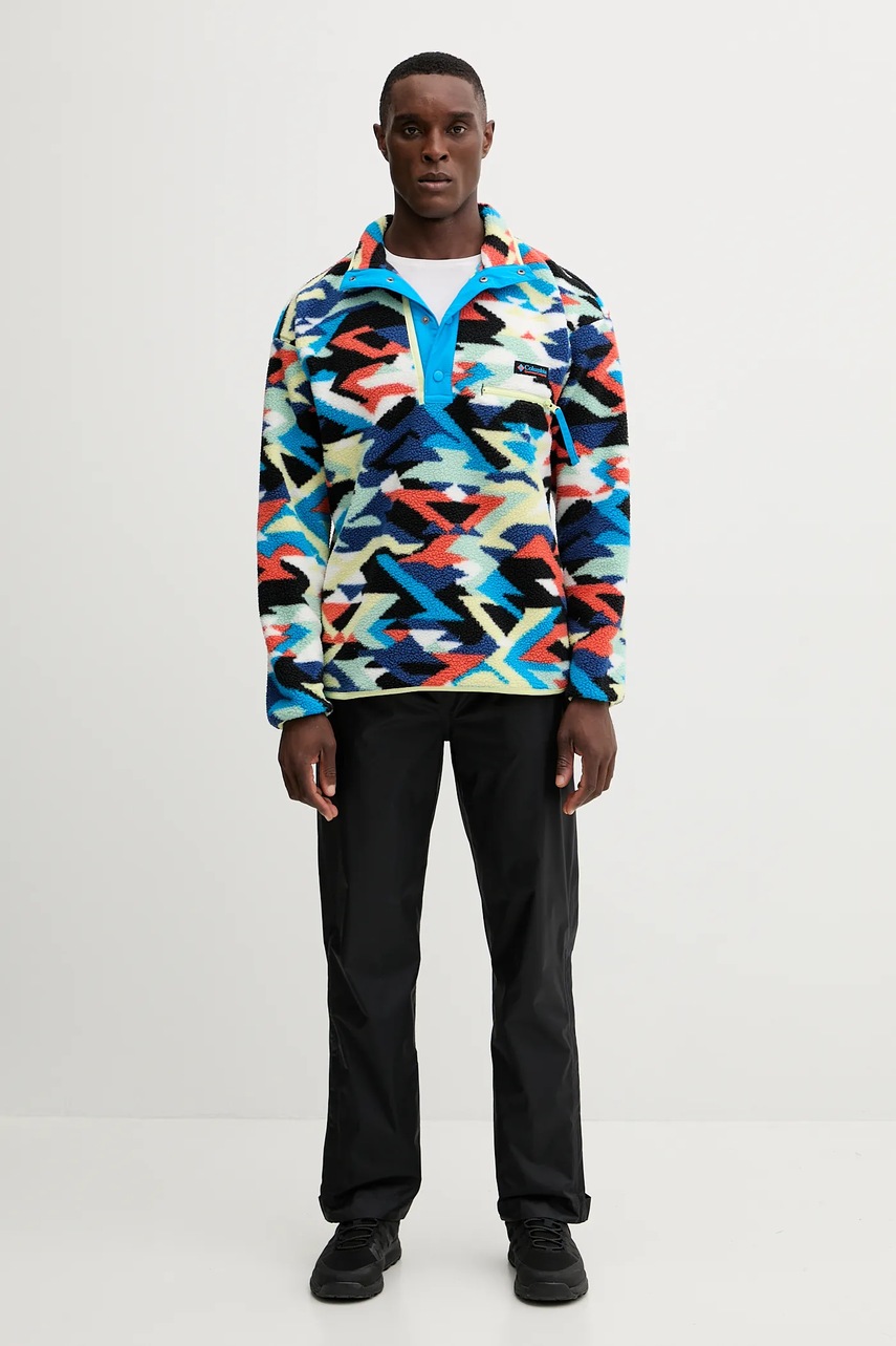 Спортивная кофта Columbia Helvetia II цвет чёрный узор 2098461