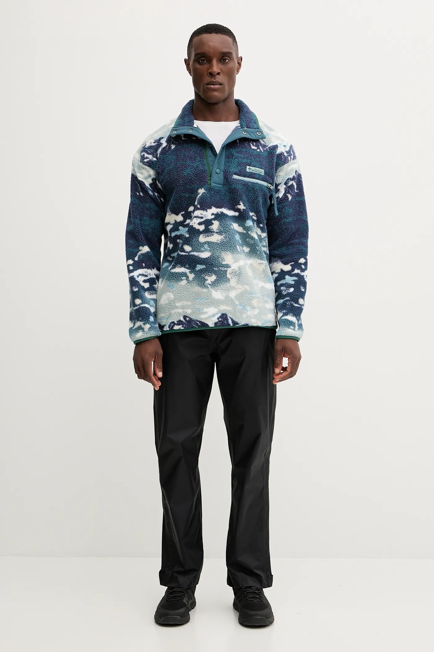 Спортивная кофта Columbia Helvetia II цвет чёрный узор 2098461